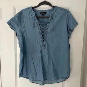 Express Jean blouse